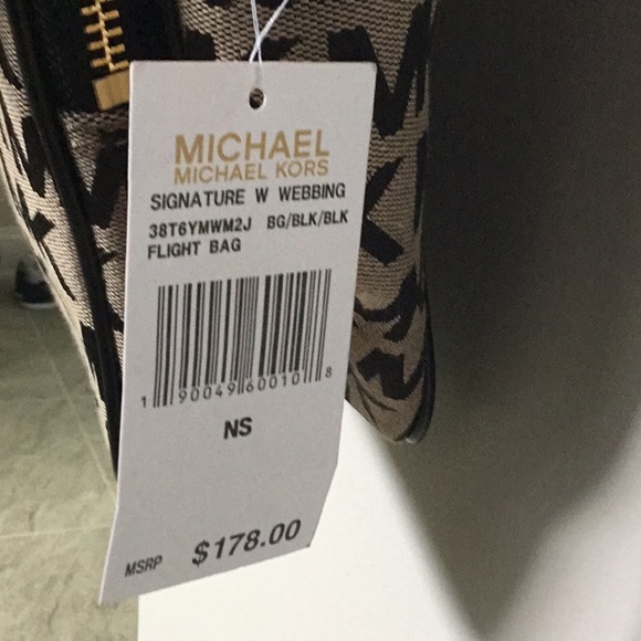 michael kors signature w webbing